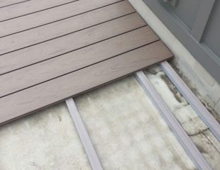 Composite Decking by Deckorators® Sleeper System - Floating Deck