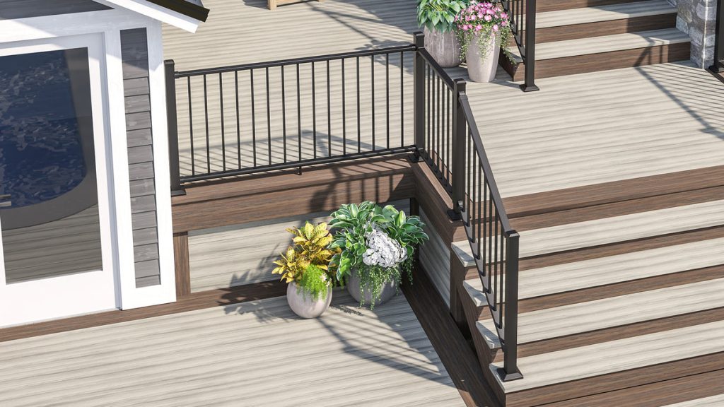 Voyage Tundra Decking w/ Khaya Fascia